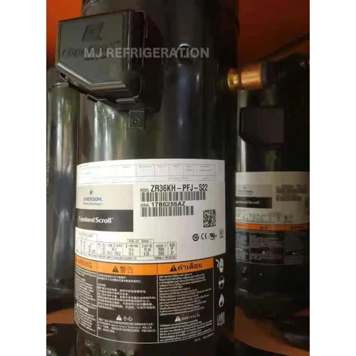 Zr36 Industrial Compressor - 2.5 Ton, Up To 5 Hp Motor Power, Matte Black Finish