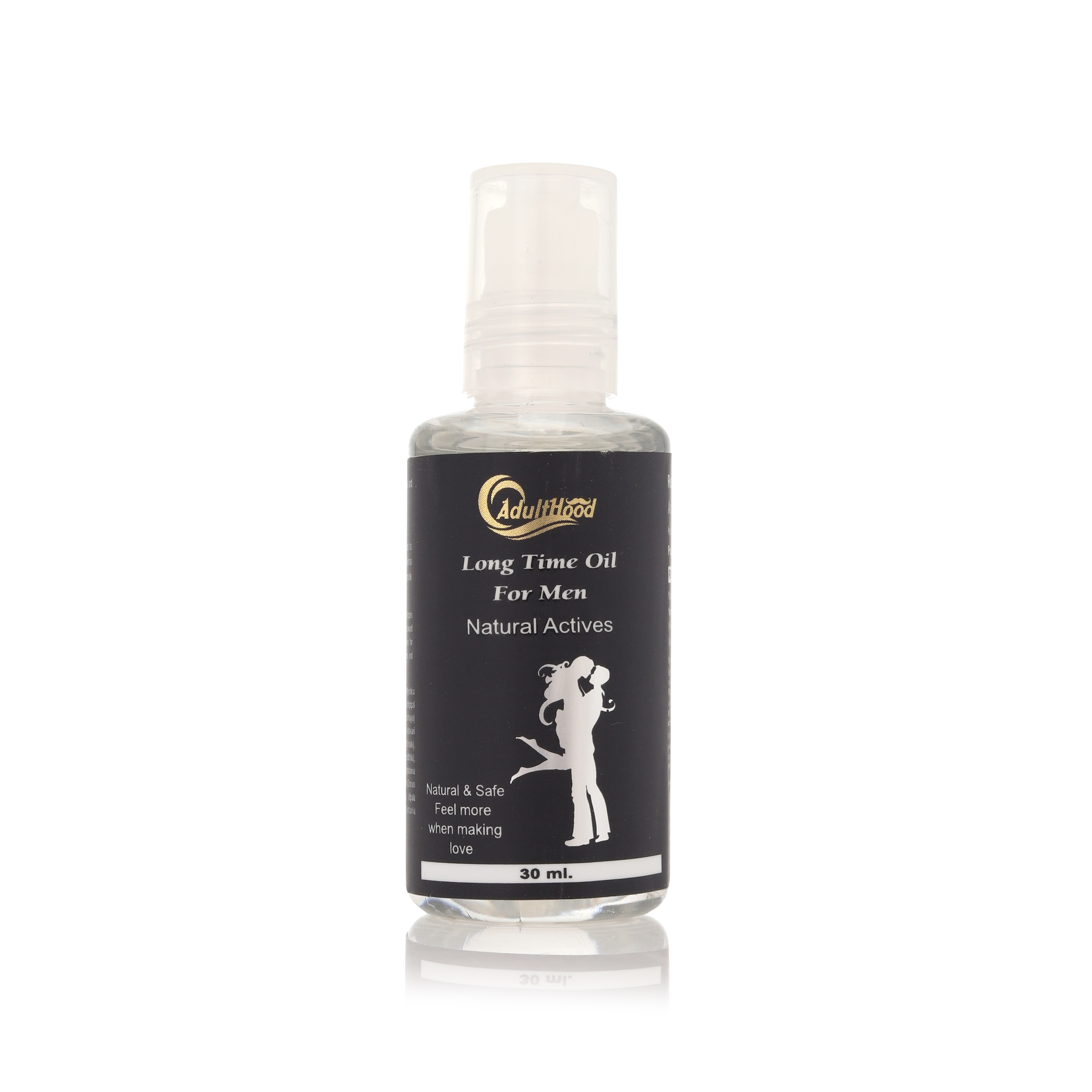 Adulthood Long Time Oil - 2 Years Shelf Life, All Skin Types | Enriched With Suddha Shilajeet, Nutmeg Oil, Clove Oil, And Botanical Blends