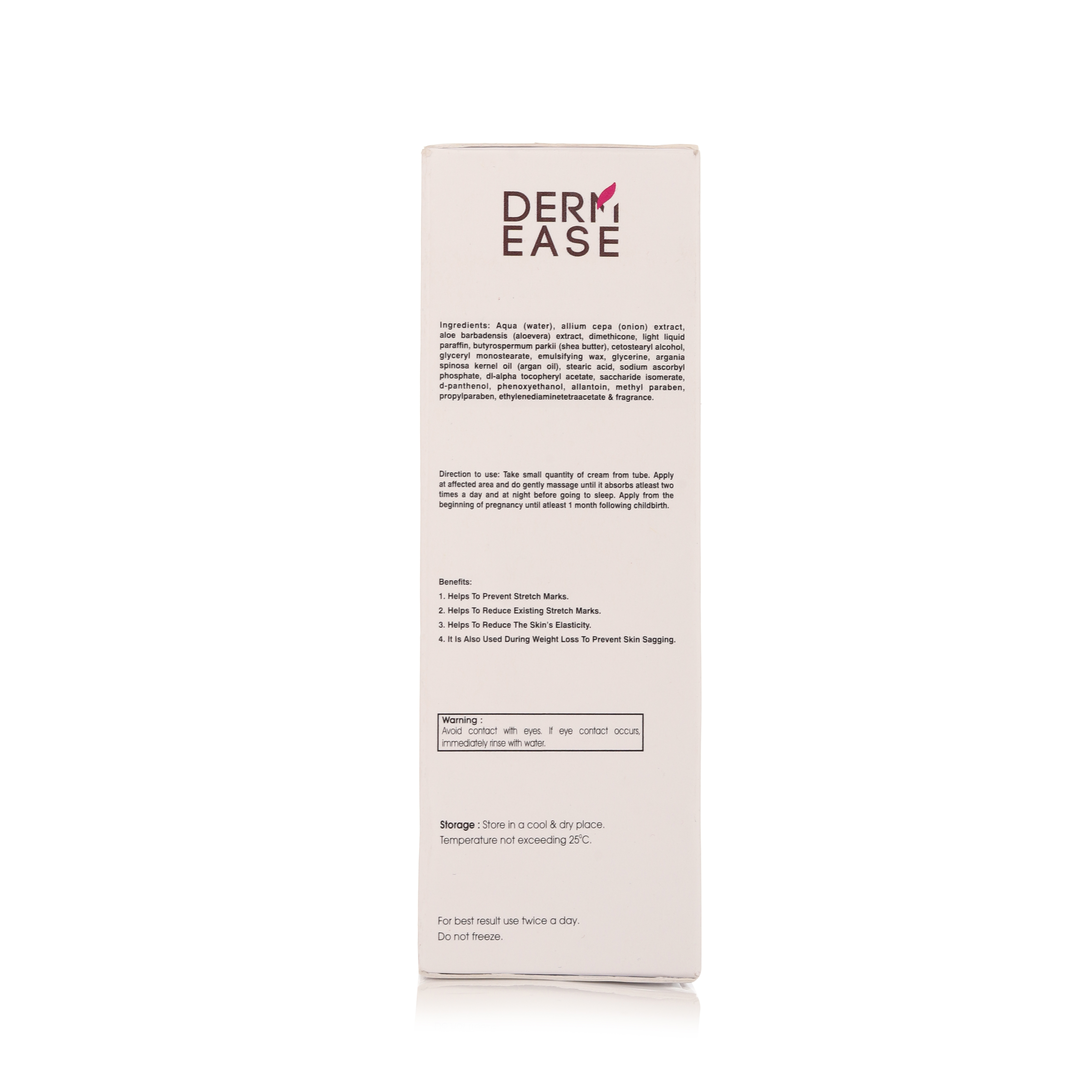 Anti Stretch Marks Cream - White Cream For All Skin Types | Enriched With Minerals, Nourishing Formula For Body Use