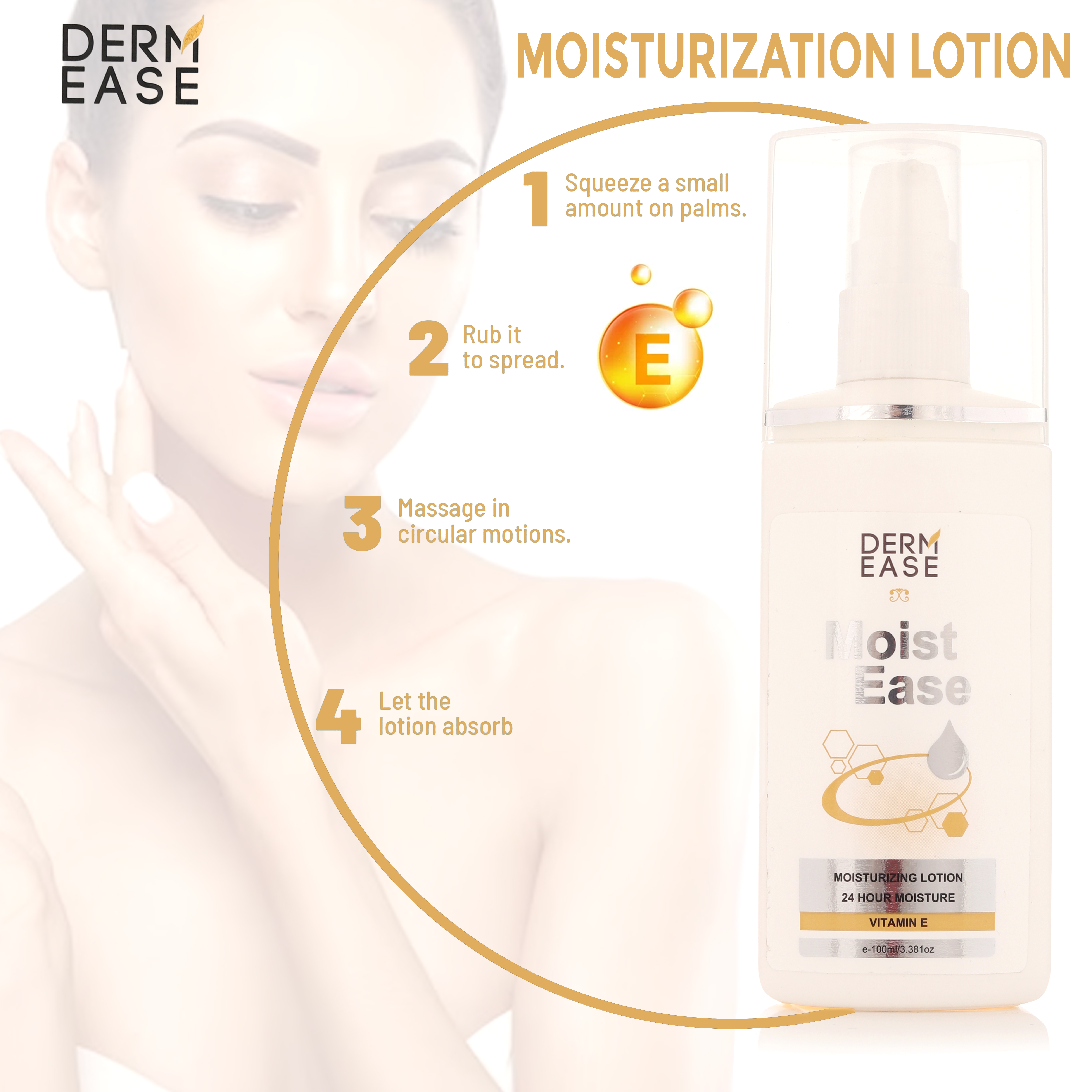 Mositurizing Lotion - Color Code: White