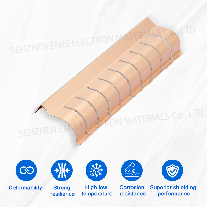 Large Enclosure Shielded Gasket - Color: Bright Finish