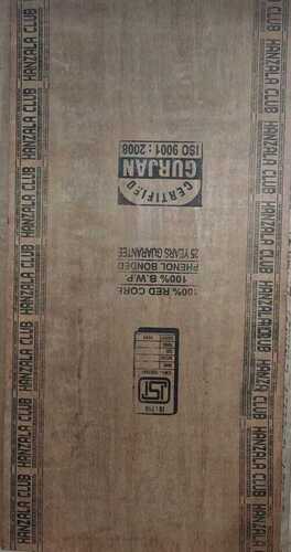 Full Red Core Waterproof Plywood - Core Material: Harwood