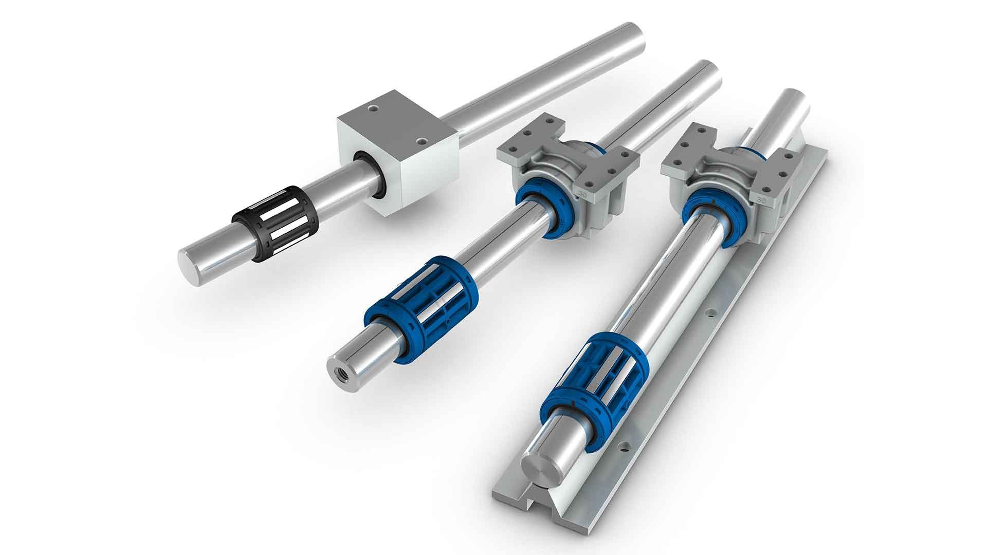 Linear Motion Shaft - Color: Silver