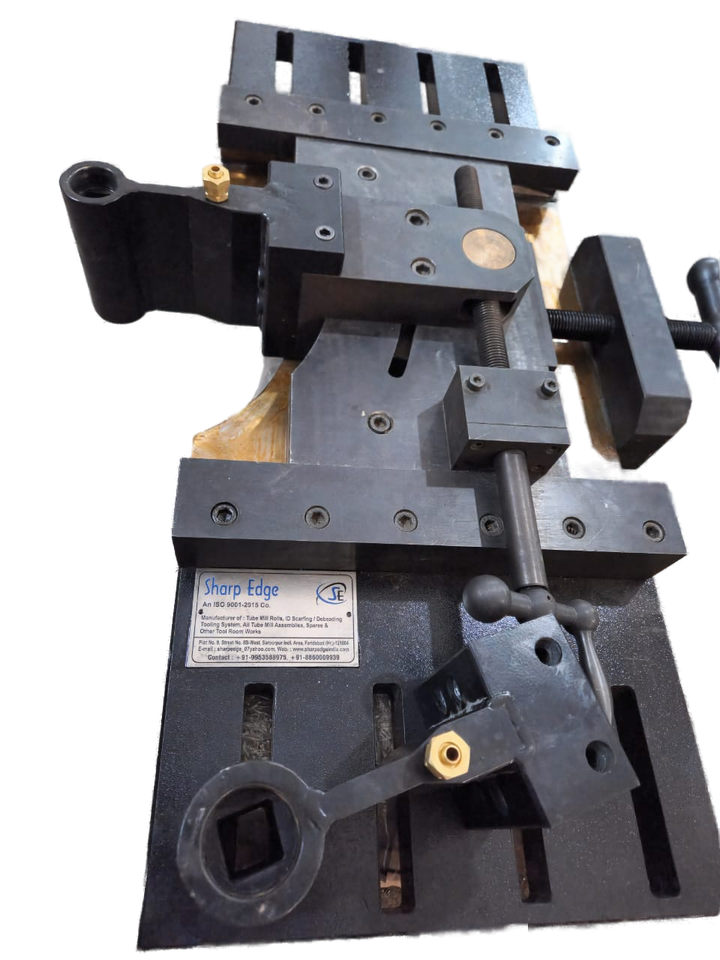 Scarfing System Mounting Assembly - Color: Silver