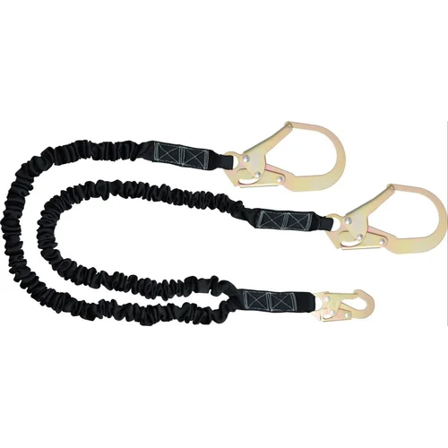 Revolta Forked Fall Arrest Lanyard With Rebar Hook By Unm India