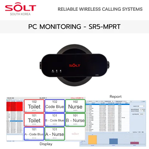 Nurse Calling System - Wireless - Color: Black And White