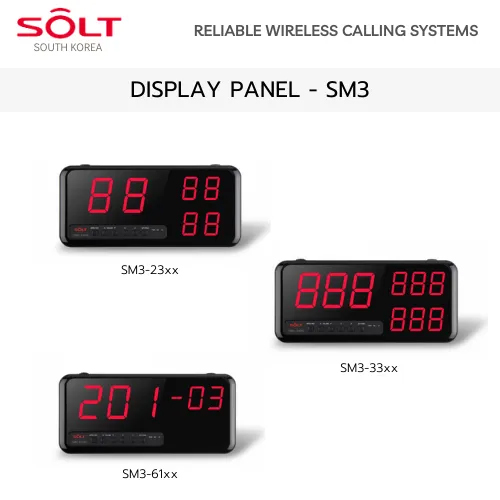 Nurse Calling System - Wireless - Color: Black And White