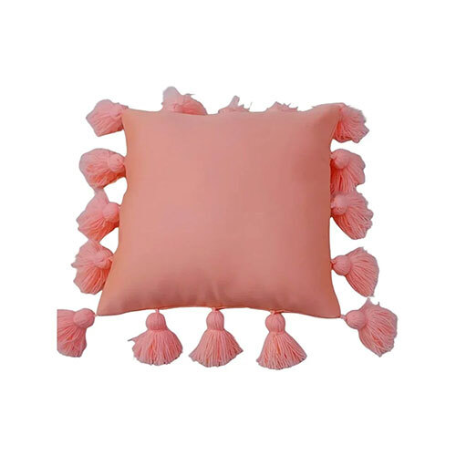 टैसल कुशन कवर