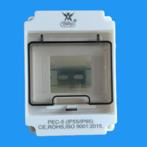 Water Proof Mcb D Box - Color: White
