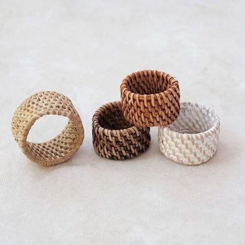 Acrylic Napkin Holder - Acrylic, 1.5x2 Inch, Brown | Round Design for Stylish Tabletop Organization