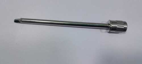लेपरोस्कोपिक सुरक्षा ट्रॉकार हाफ ब्लंट 10mm स्टेनलेस स्टील रीयूजेबल सर्जिकल इंस्ट्रूमेंट्स