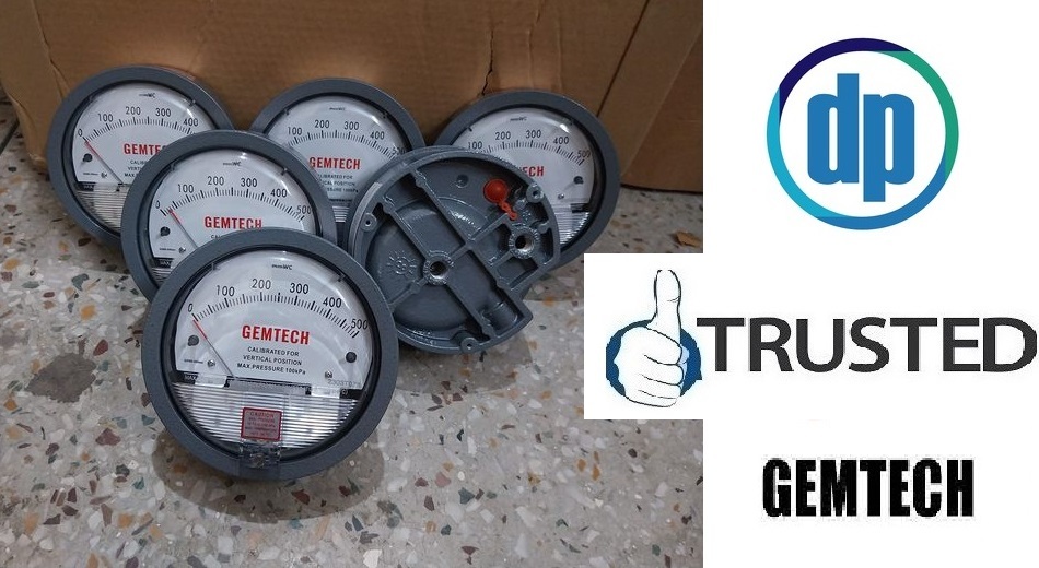 Gemtech Differential Pressure Gauge Delhi From Malappuram Kerala India - Accuracy: - A 2% Of Full Span At 70(21(a 3% On -0