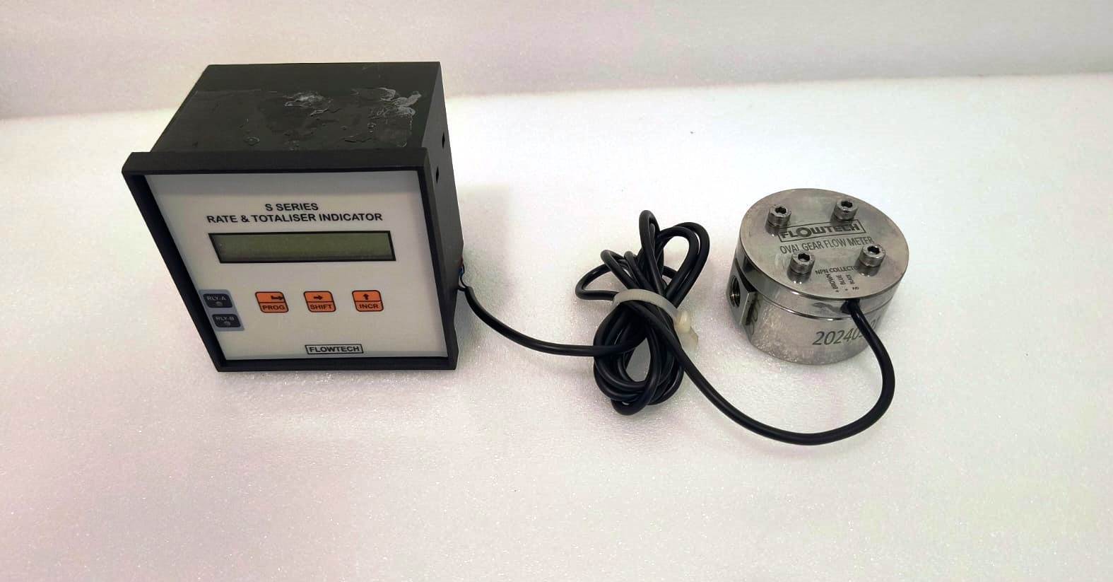 Oval Gear Flow Sensor - Aluminum Body And Rotor For Accurate Flow Measurement Of Kerosene, Gasoline, Diesel, And Food Oil, Ideal For Pharmaceutical Applications