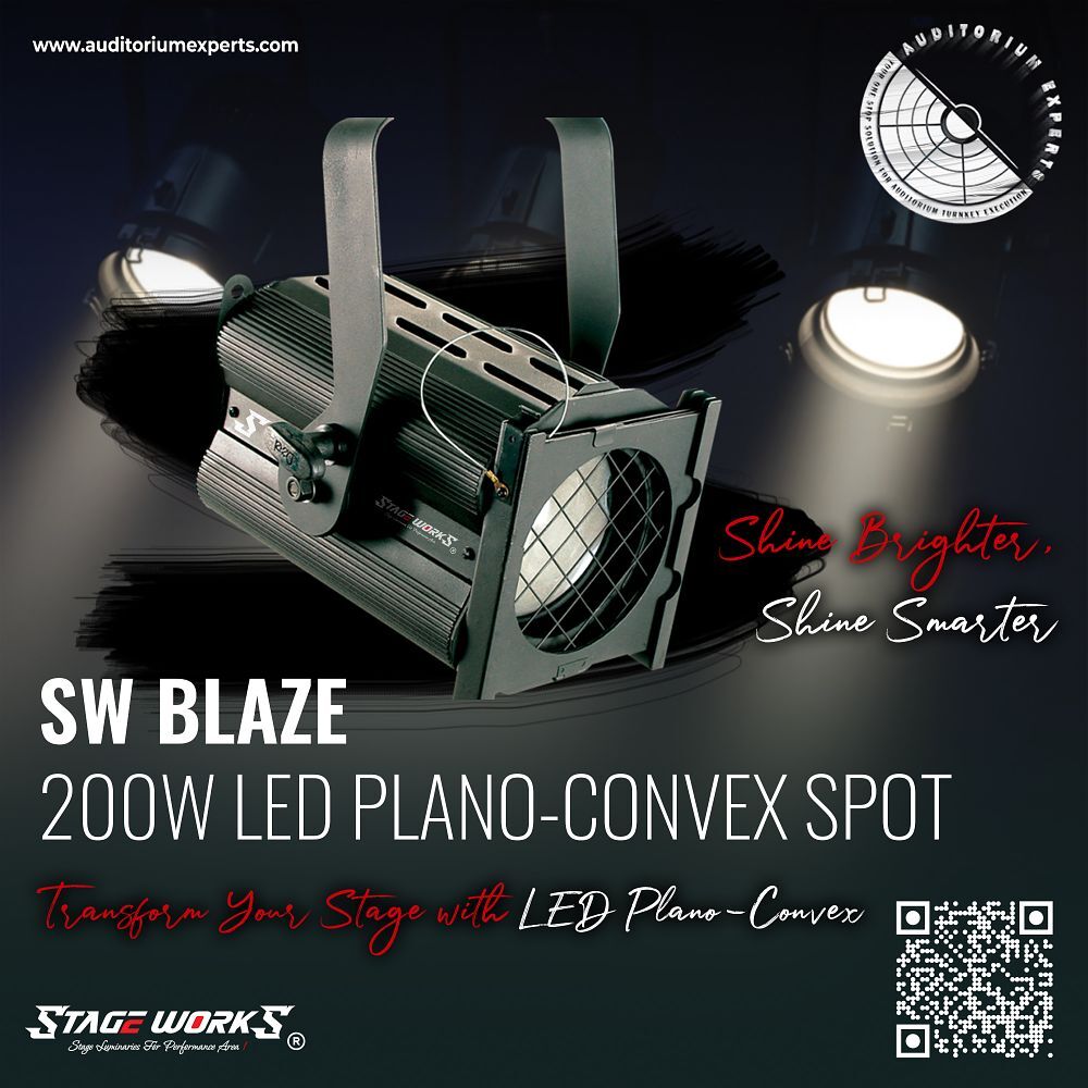 Plano Convex (Pc) Light "Theater Lighting" Led 200 W & 300w