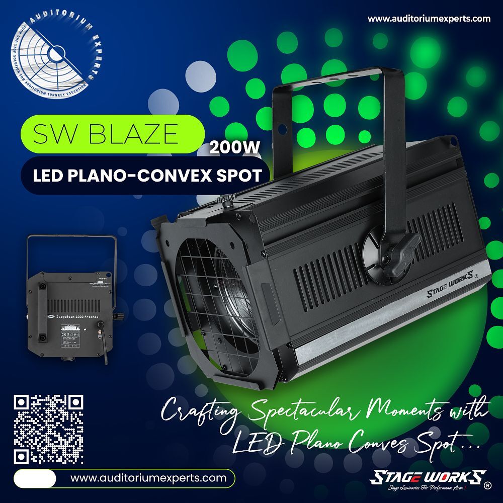 Plano Convex (Pc) Light "Theater Lighting" Led 200 W & 300w