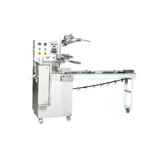 Chikki Packing Machine - Stainless Steel, 220V Electric Drive | Highly Efficient, Automatic Grade, 1 Year Warranty