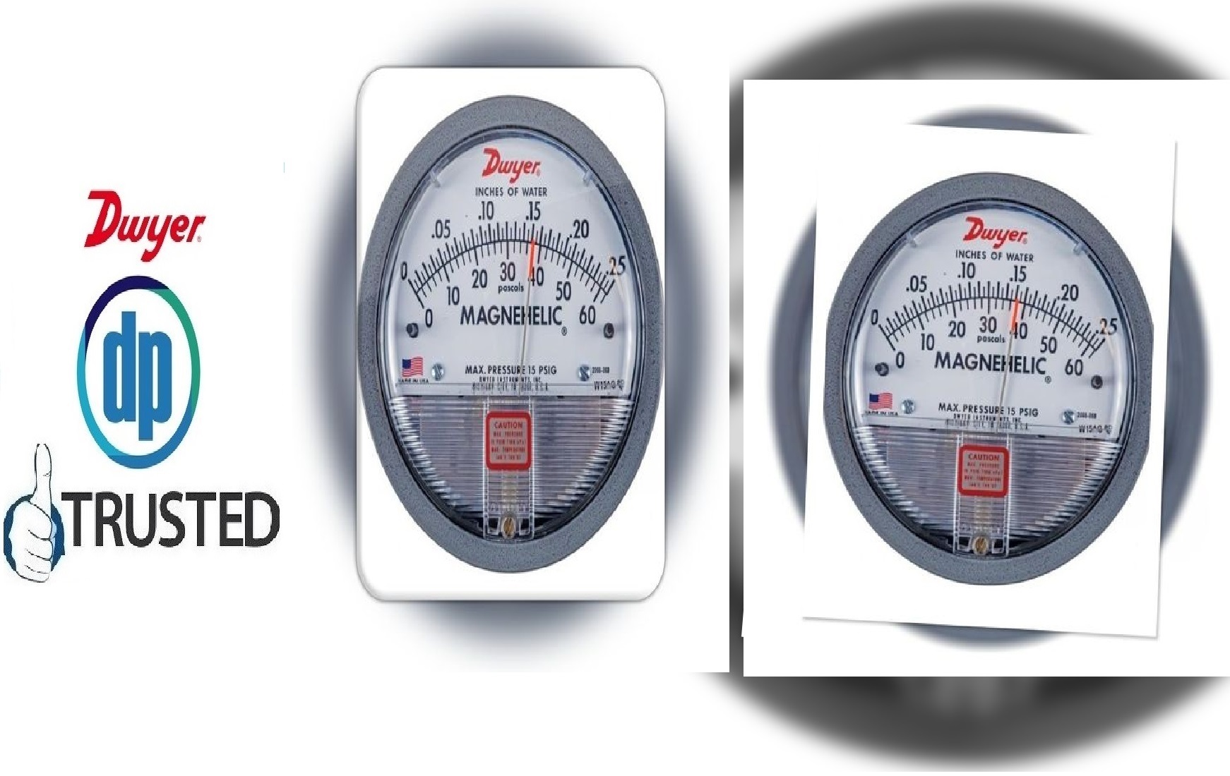 Dwyer 2020d Magnehelic Differential Pressure Gauge From Baghramanand Amritsar (Pb) - Accuracy: A 2% Of Fs (A 3% On 0
