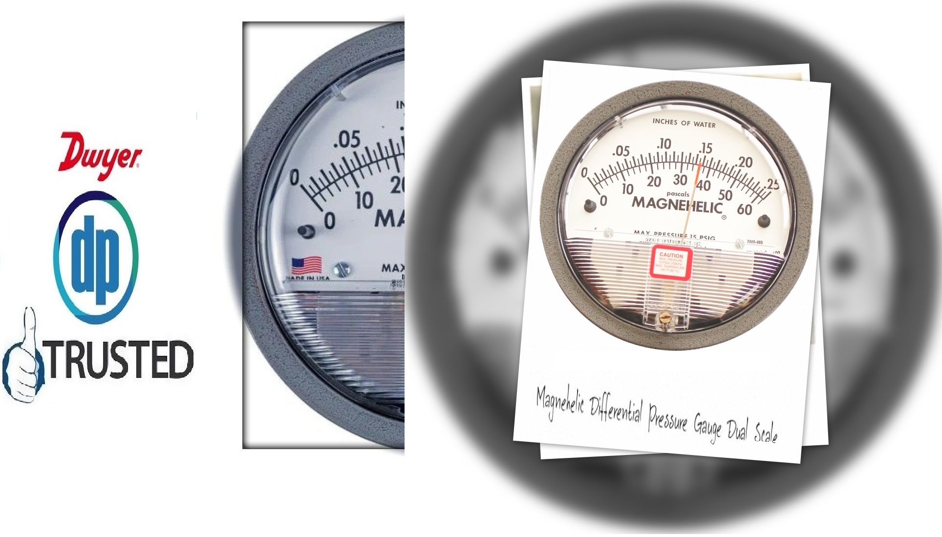 Dwyer 2020d Magnehelic Differential Pressure Gauge From Baghramanand Amritsar (Pb) - Accuracy: A 2% Of Fs (A 3% On 0