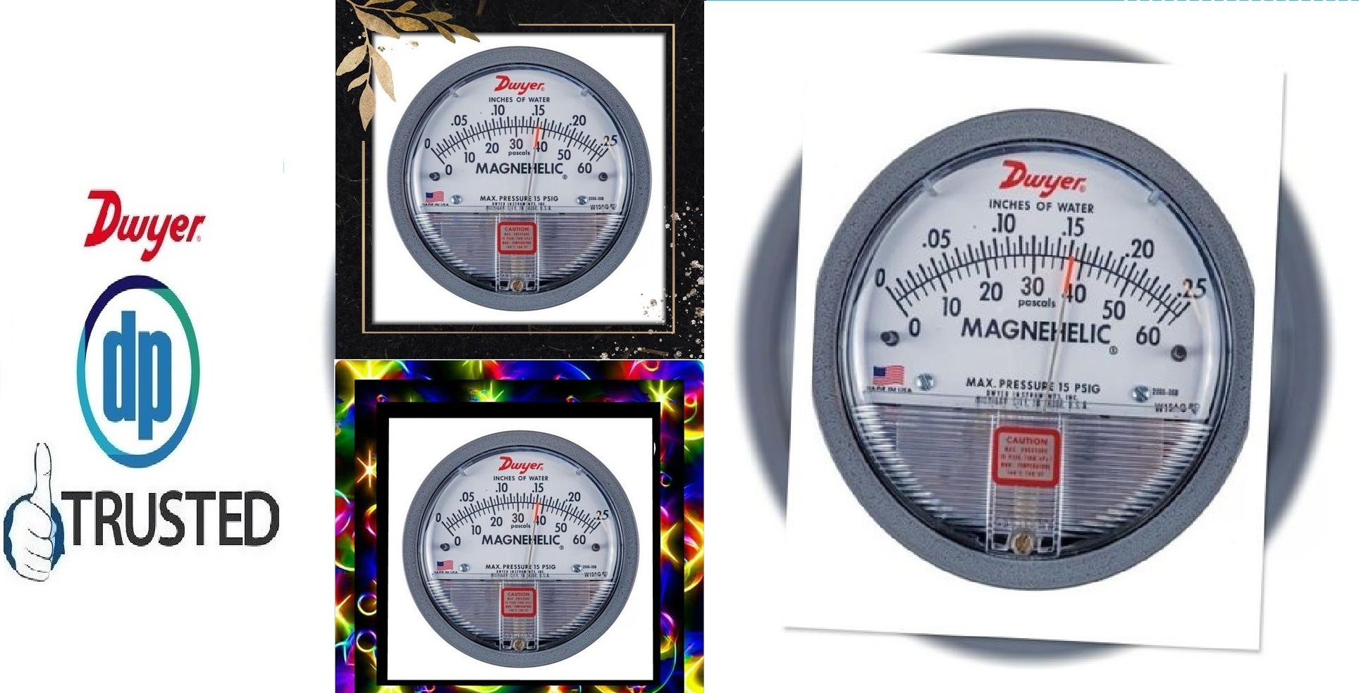Dwyer 2025d Magnehelic Differential Pressure Gauge By Tilinga Mandir Bordubi Tinsukia, Axom - Accuracy: A 2% Of Fs (A 3% On 0