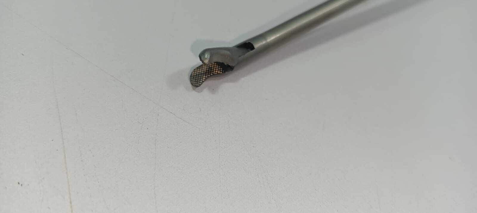 Laparoscopic Ethicon Type Needle Holder Curved Jaw (Gold Handle)