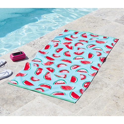 100% Cotton Beach Towel - Large Rectangular Size 30x60 Or 36x72, Colorful Stripe Pattern With Quick-dry Water Absorbency And Customizable Options