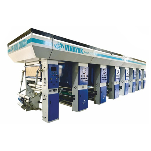 High Speed 8 Color Rotogravure Printing Machine - Automatic Grade: Automatic