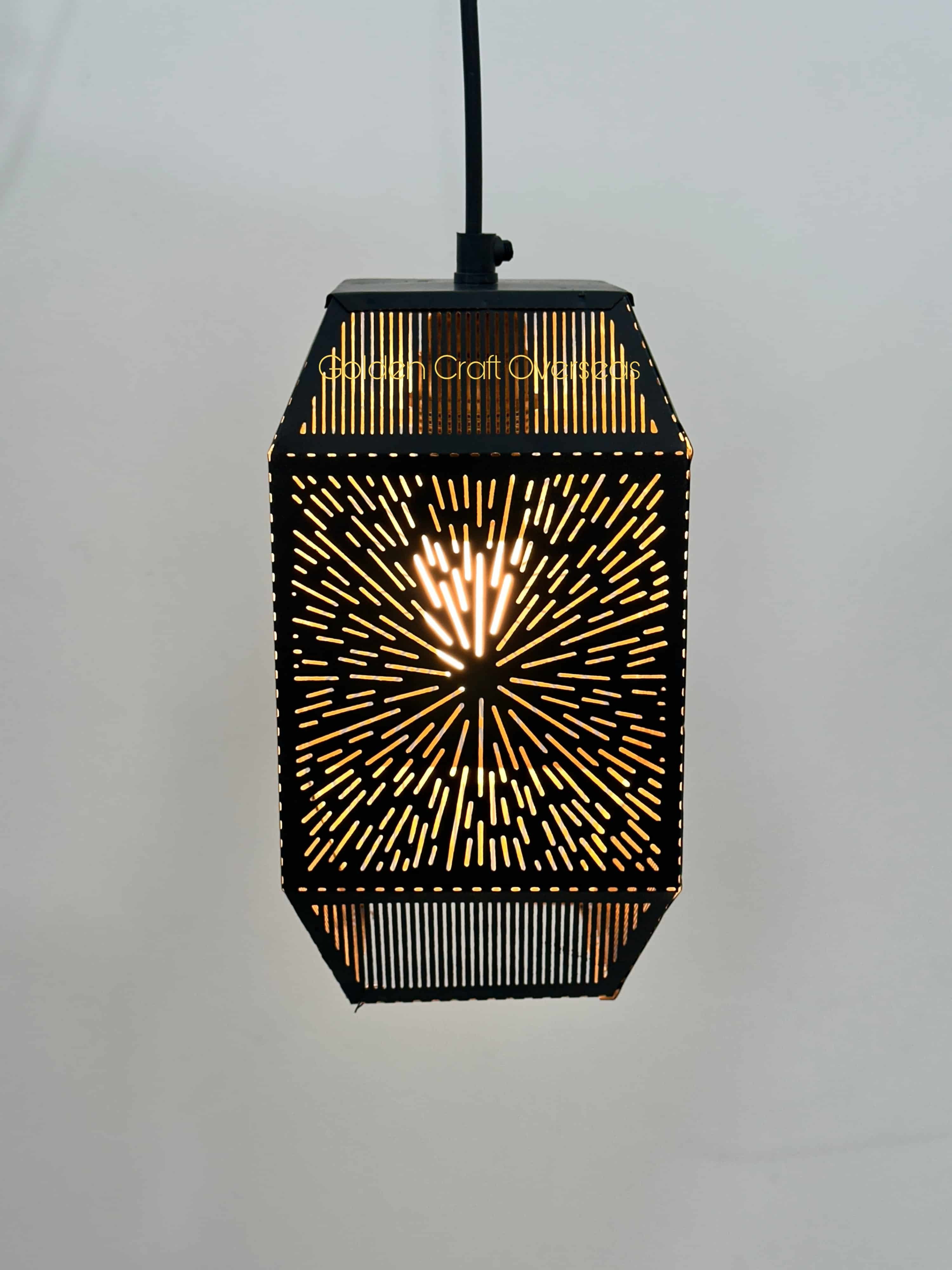 Moroccan Lanterns Or Pendants - Color: Black