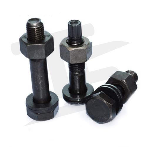 HIGH TENSILE NUT BOLT - ASTM A 193 Grade Material, Black Color, Polished Surface Finish | High Tensile Strength for Heavy-Duty Industrial Applications