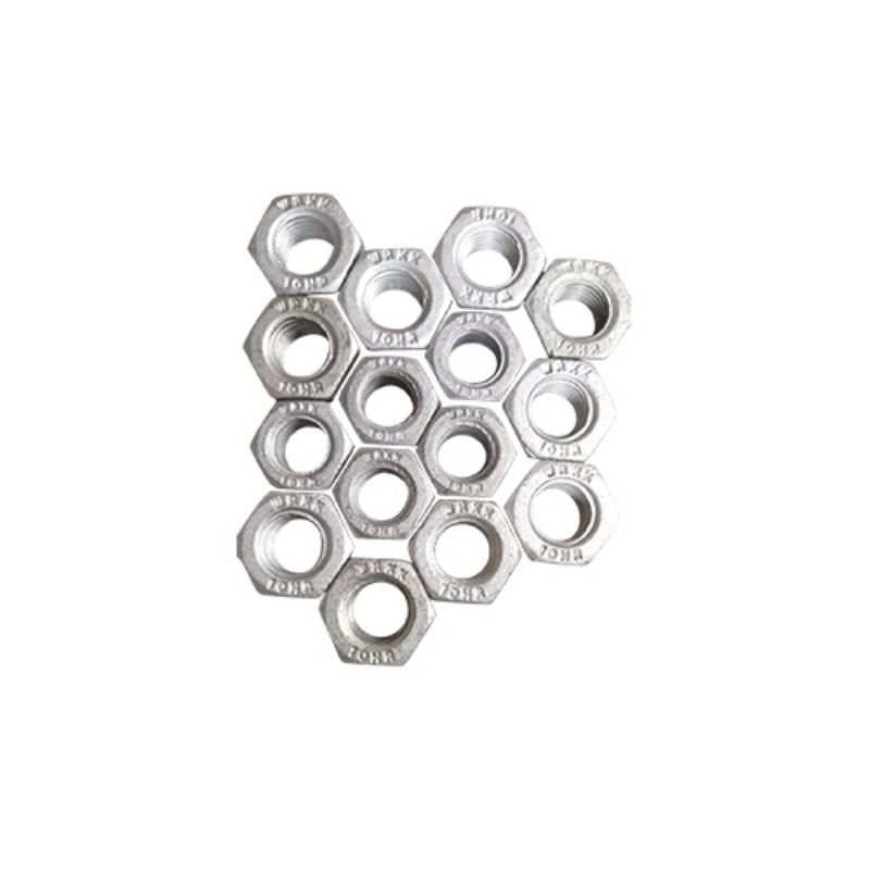 8Hr-10Hr Hsfg Nuts - Color: Silver