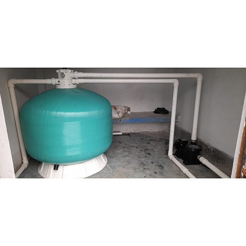 Swimming Pool Filtration System - Color: Green
