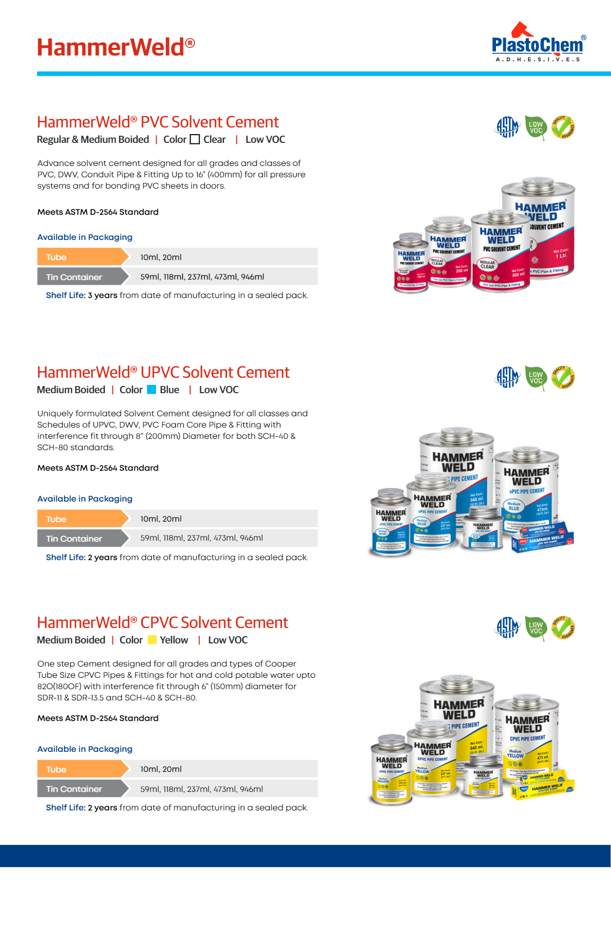 Plastochem Upvc Solvent Cement 59 Ml