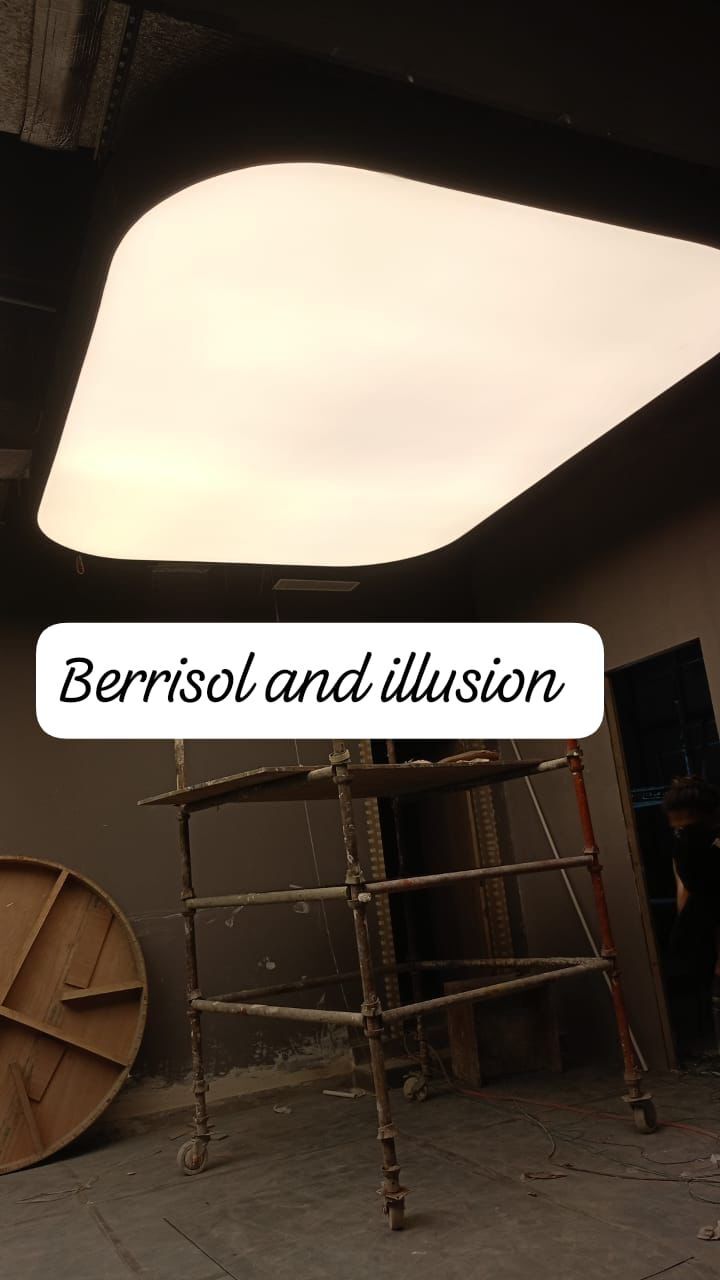 Games Room Stretch Ceiling - Pvc Material, .18mm Thickness , Customizable Colors And Patterns For Dynamic Game Room Atmosphere