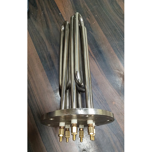 Flange Immersion Heater Elements - Color: Silver