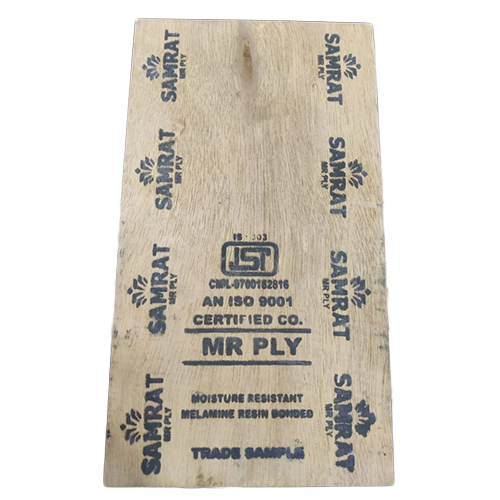 Samrat MR Plywood - 8x4 Feet, 3/4 Inch Thickness | Wear-Resistant Material for Indoor & Outdoor Furniture Applications