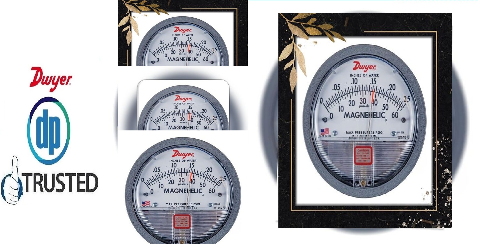Dwyer 2050d Magnehelic Differential Pressure Gauge From Ramanathapuram Tamil Nadu - Accuracy: A 2% Of Fs (A 3% On 0