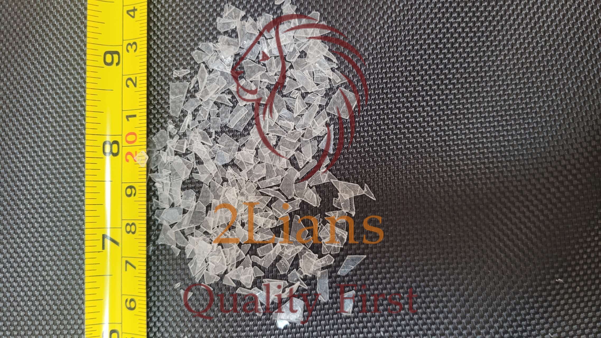 Apet Sheet Flakes Clear - Type: Recycled Plastic Material