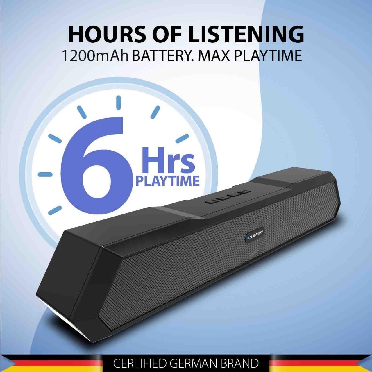 Blaupunkt Sba15 Wireless Bluetooth 14w Soundbar