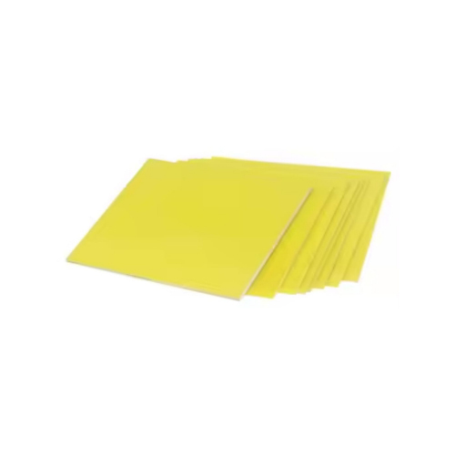 FR4 Yellow Color Epoxy Sheet - Epoxy Material, Various Sizes Available, Yellow Coating | Electrical Insulation, PCB Fabrication, Heat Resistant
