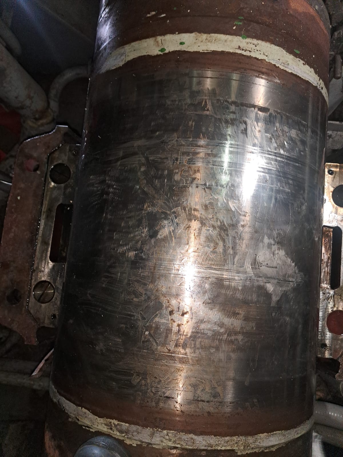 In Place Machining Of Damaged Intermediate Shaft Journal