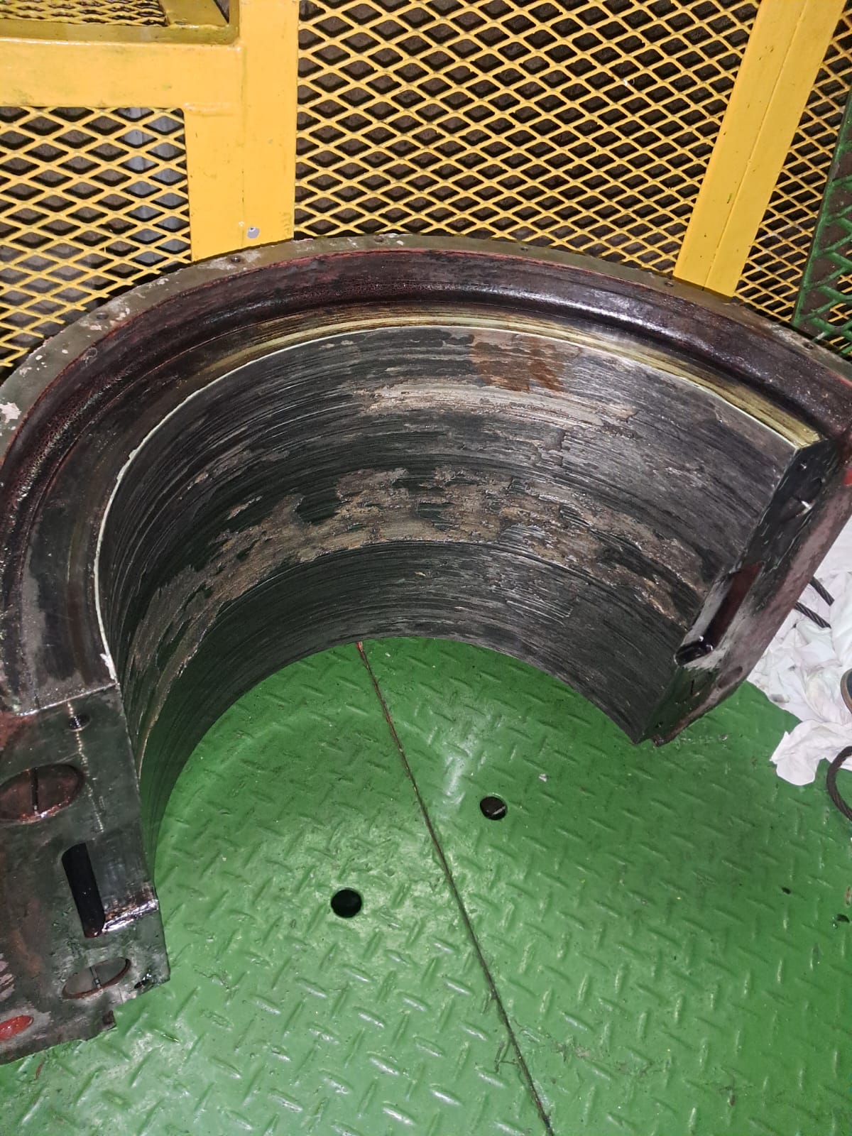 In Place Machining Of Damaged Intermediate Shaft Journal