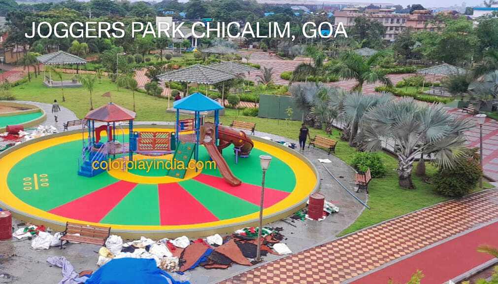 Epdm Granule Flooring - Color: Multi Color