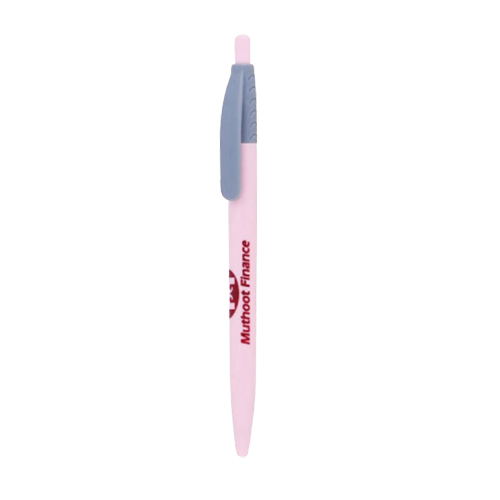 PI 23-18 Plastic Pens - Lightweight Plastic, Stylish Pink Color | Unique Novelty Design for Comfortable Everyday Writing