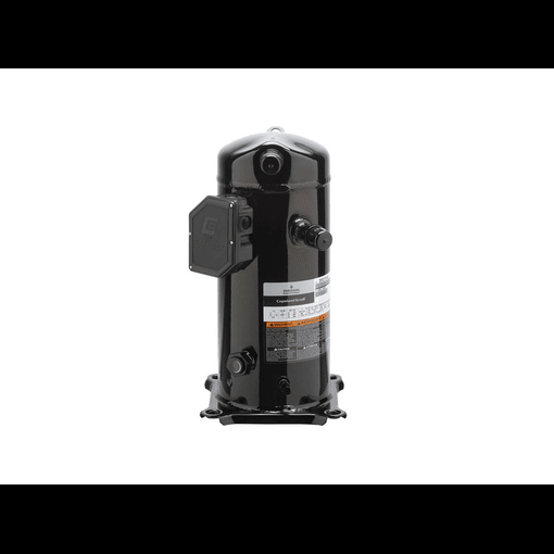 Scroll Compressor - 7.5 Hp, Air Cooled, 380v-420v, Black, Silent Operation | Lubricated, Stationary Configuration, Length 50 In, Width 55 In, Height 55 In