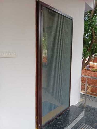 Aluminum Mesh Door - Screen Netting Material: Fiberglass
