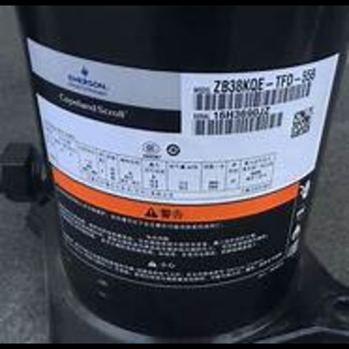 Scroll Compressor Zb38 - Color: Black