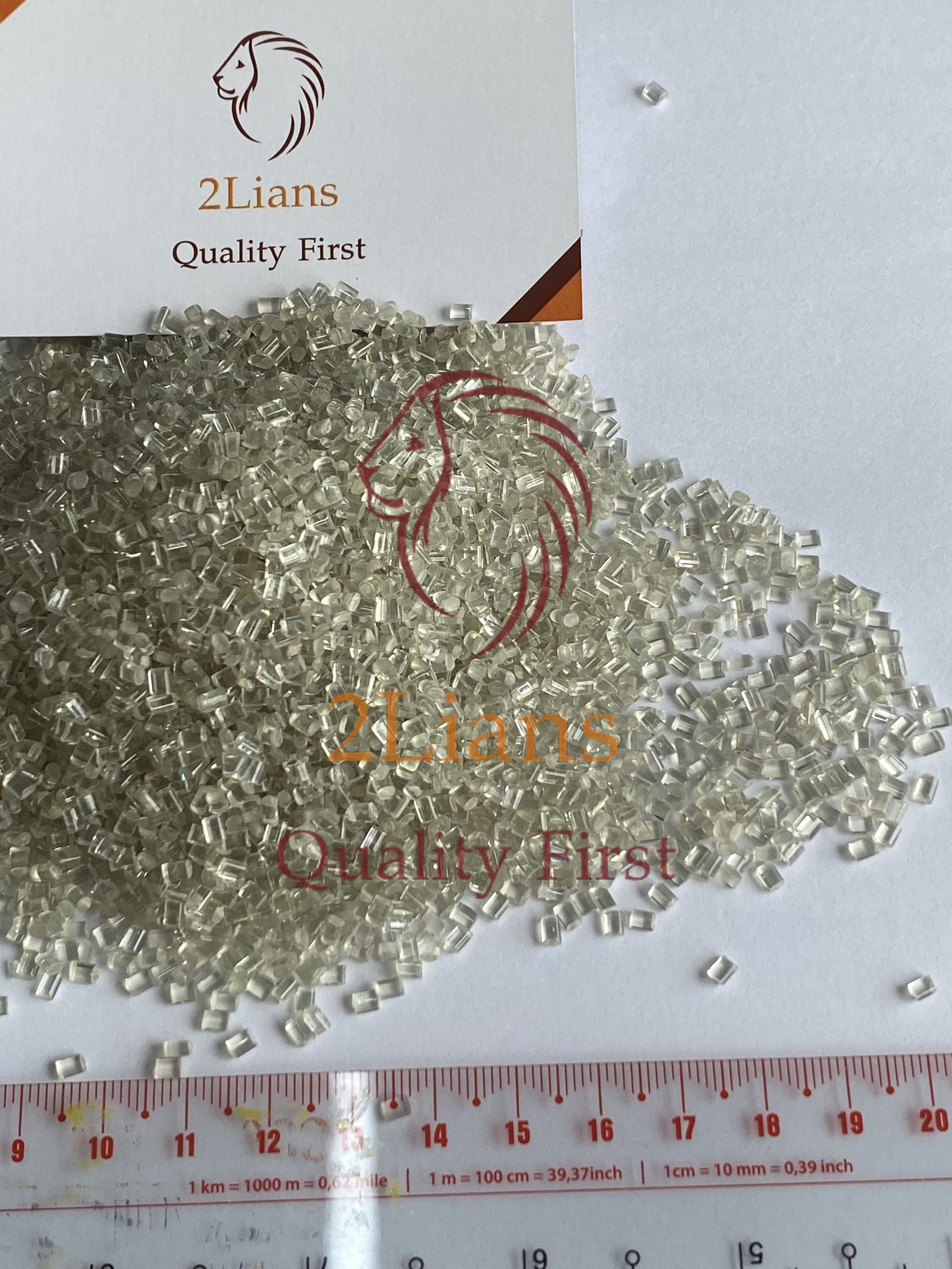 Pet Short Repro Pellets Transparent- Origin Japan - Color: Transparent