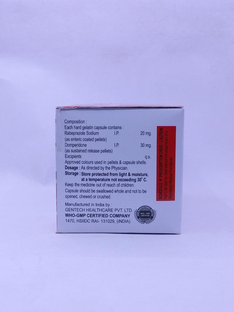 Rabeprazole Domperidone Sr Capsule Generic Drugs