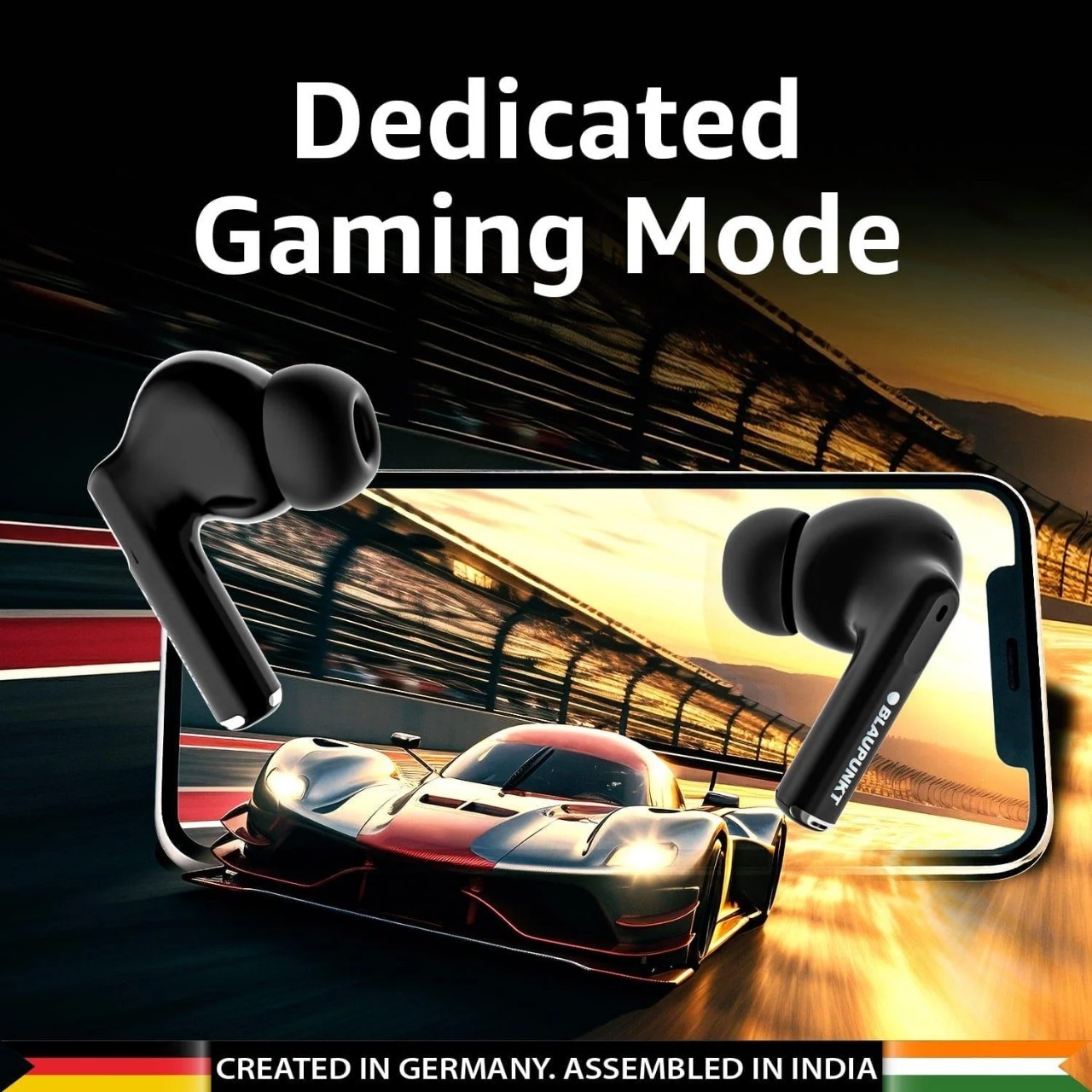 Blaupunkt Btw09 Air With Gaming Mode(black)