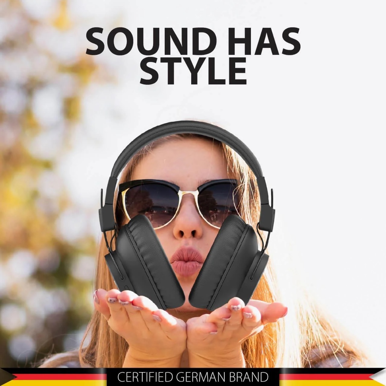 Blaupunkt Bh41 Bluetooth Wireless Over Ear Headphone (Black)