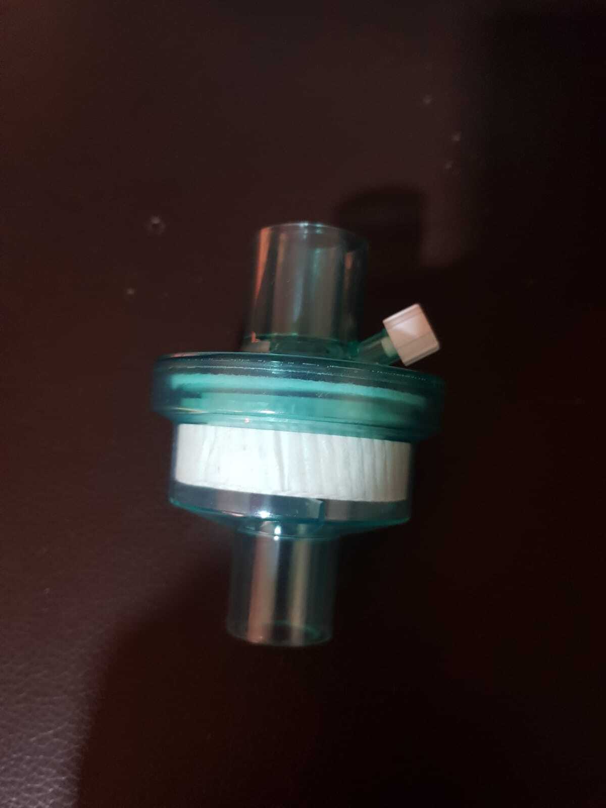 Disposable Hme Bacterial Viral Filter - Color: Blue